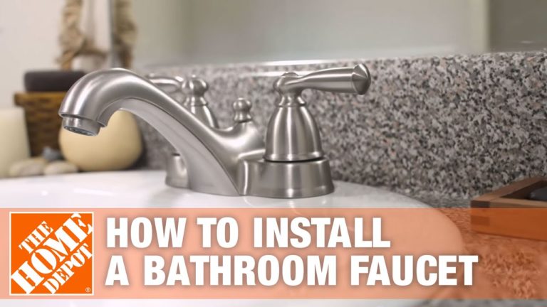 bathroom sink faucet lock nut replacement