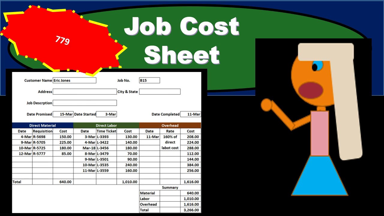 What are the characteristics of job costing?