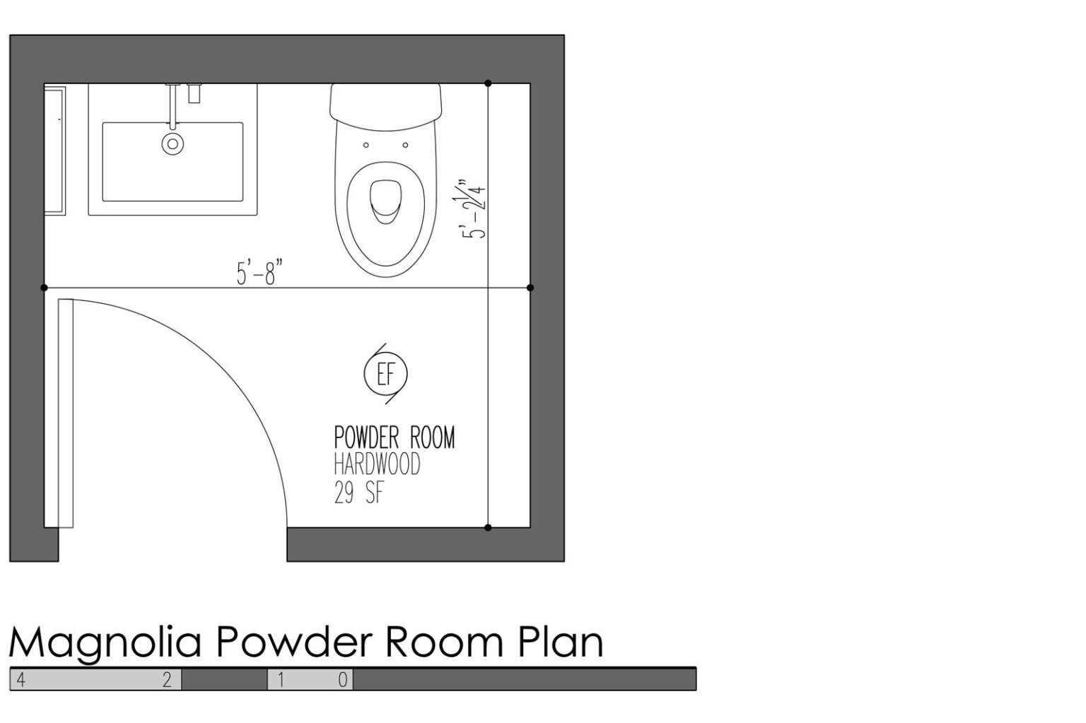 what-is-the-smallest-size-for-a-powder-room-interior-magazine